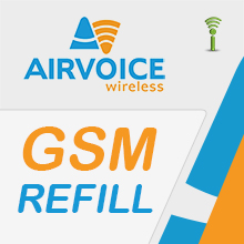 Airvoice Pay as You Go Refills - International Calling